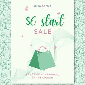 $6 starts Unlisted